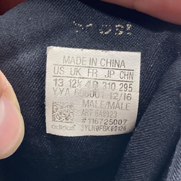 Mens Size 13 Adidas Ultra Boost 3.0 Limited Oreo Black Silver Running Sneakers - Picture 7 of 7